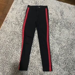 High waisted H&M black skinny size 4